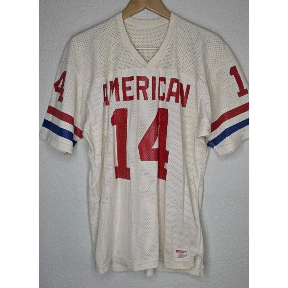 Vintage 1981 QB Ken Anderson PRO Bowl Jersey Of Bengals Wilson Sz 44 Football